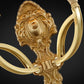 Frendorf | 1/2-Licht Frosted Glas Wandlamp Traditionelle Messing Paneled Glocke Wohnzimmer Wandlampe mit Gewundenem Arm