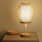 Frendorf | Vespera - Nordische Bambus-Tischlampe mit Soft Glow Stoffkern