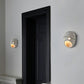 Frendorf | Decorative Funny Facial Expression Wall Lamp Resin Bedroom LED Wall-Mounted Lighting in Gray