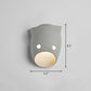 Frendorf | Decorative Funny Facial Expression Wall Lamp Resin Bedroom LED Wall-Mounted Lighting in Gray