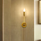Frendorf | 1/2-Head Metall Wandlampe Vintage Stil Messing Kerze Esszimmer Wand Sconce Beleuchtung