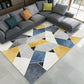 Frendorf | Mode Nordic Teppich Multi-Farben 3D Geometrisch Gedruckter Teppich Anti-Rutsch Rücken Waschbar Tierfreundlicher Teppich für Wohnzimmer