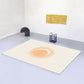 Frendorf | Multicolor novelty carpet van polyester met geometrische print, antislip achterkant, vlekbestendige gebiedtapijt ter decoratie
