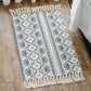 Multi Color Comfort Teppich Jute Geometrisch Gedruckter Bereichsteppich Pflegeleicht Fleckenresistenter Haustierfreundlicher Teppich mit Fransen für das Schlafzimmer