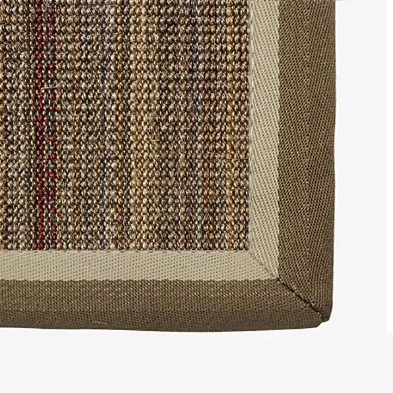 Frendorf | Landhuis Parlor Tapijt Meerkleurig Effen Kleur Binnen Tapijt Sisal Anti-Slip Ruggen Dier vriendelijk Gemakkelijk Onderhoud Gebied Tapijt