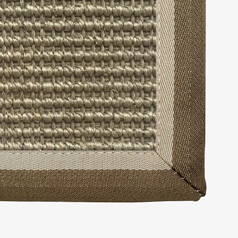 Frendorf | Landhuis Parlor Tapijt Meerkleurig Effen Kleur Binnen Tapijt Sisal Anti-Slip Ruggen Dier vriendelijk Gemakkelijk Onderhoud Gebied Tapijt