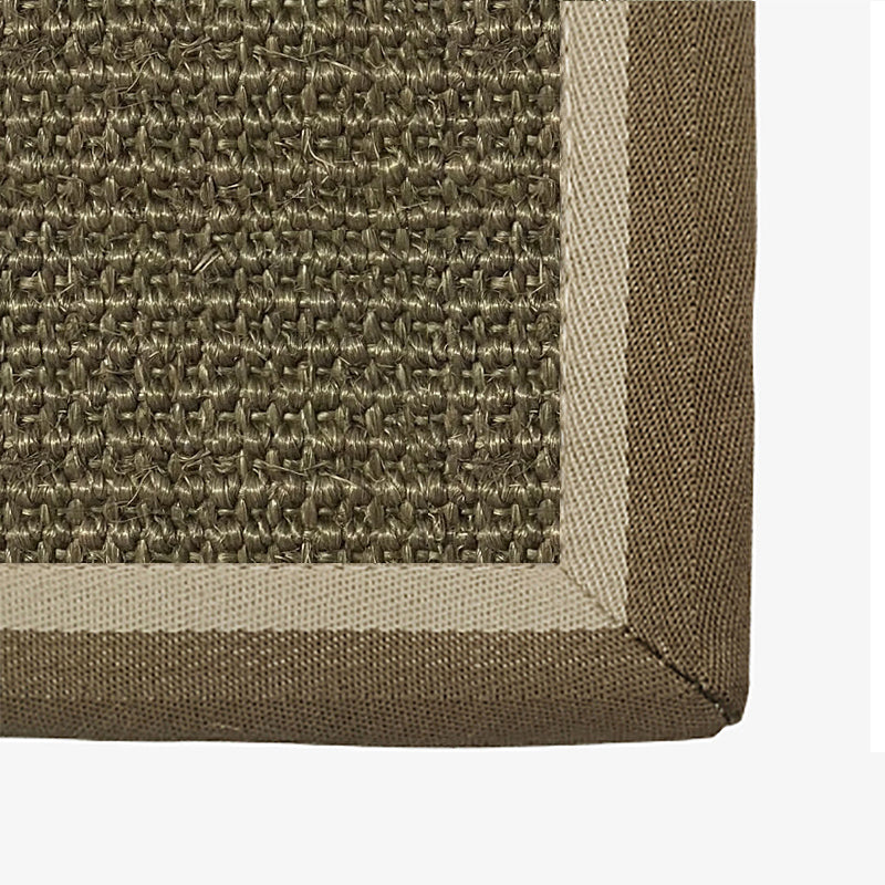 Frendorf | Landhuis Parlor Tapijt Meerkleurig Effen Kleur Binnen Tapijt Sisal Anti-Slip Ruggen Dier vriendelijk Gemakkelijk Onderhoud Gebied Tapijt