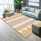 Frendorf | Funky Wohnzimmer Teppich Mehrfarbig Geometrisches Muster Bereichsteppich Synthetisch Haustierfreundlich Fleckenbeständig Waschbar Innen Teppich