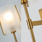Frendorf | Stoffen Schaduw Gouden Wandlamp Cilinder Enkel Hoofd Eenvoudige Wandgemonteerde Verlichtingsarmatuur voor Woonkamer