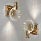 Frendorf | BubbleLux – Nordic Crystal LED Wandleuchte | Modernes Design | Warmes & Weißes Licht | Blaseneffekt