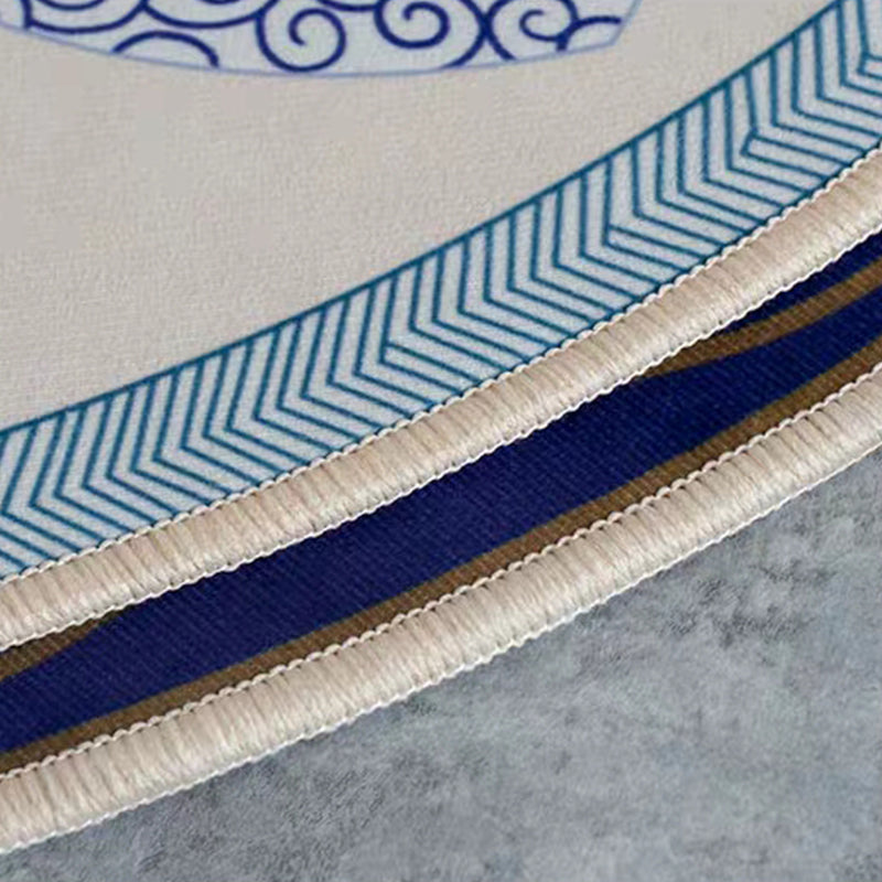 Frendorf | Orientalische Wohnzimmermatte Mehrfarbig Floral Gedruckt Innenmatte Polypropylen Rutschfest Waschbar Pflegeleicht Matte