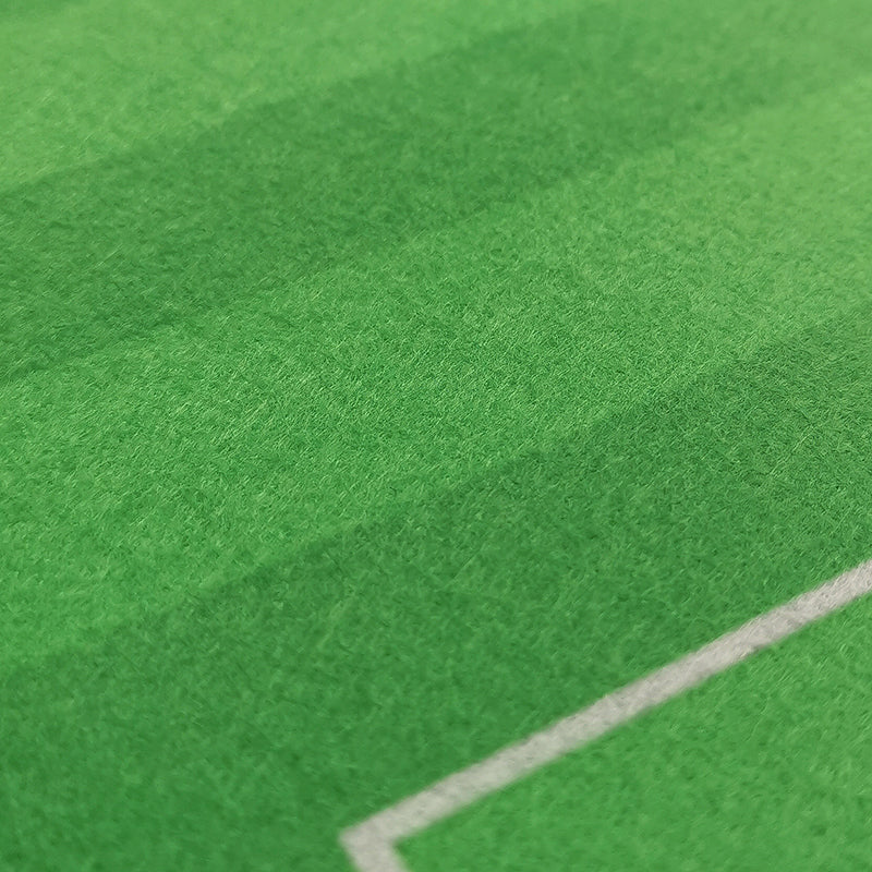 Frendorf | Beruhigender geometrischer Druckteppich grün Polypropylen Innenteppich rutschfeste Rückseite pflegeleichter Teppich für Raum