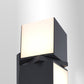 Frendorf | Draaibare Moderne Geometrische Wandlamp Plastic Tuin LED Wandlamp in Grijs