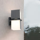 Frendorf | Draaibare Moderne Geometrische Wandlamp Plastic Tuin LED Wandlamp in Grijs