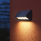 Frendorf | Matte Black Dreieckige Prism LED Wandleuchte Modern Stil Metall Wandlicht für Außenbereich