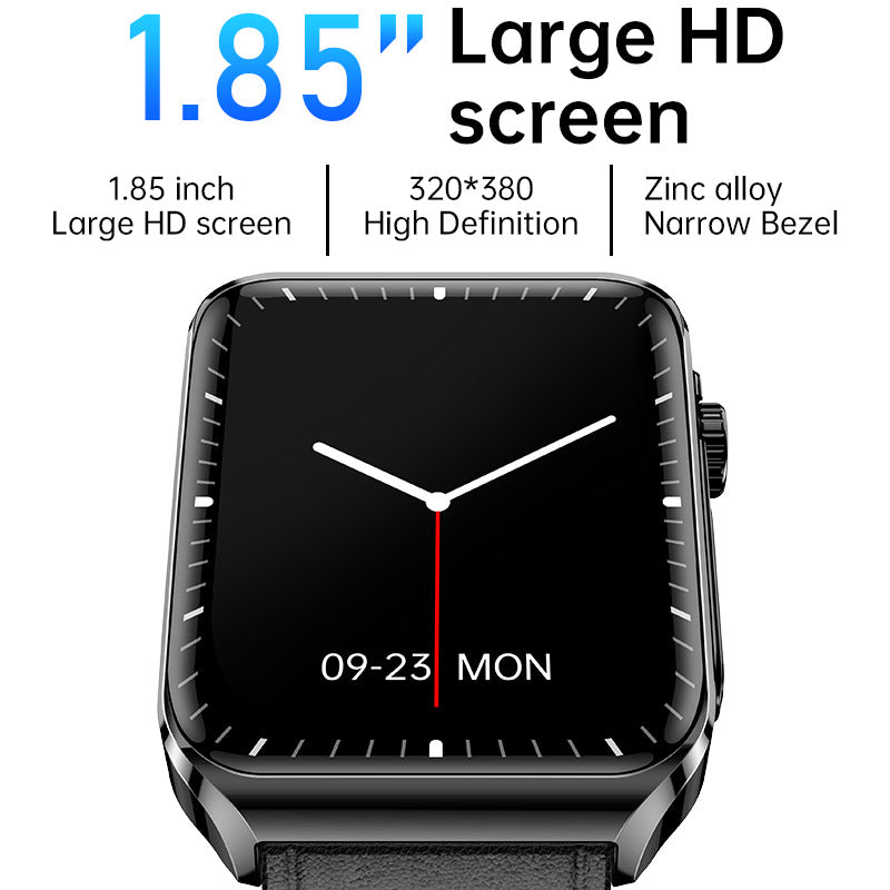 Frendorf | ECG-Test Blutlipide Harnsäure One Touch Wählen SOS-Anrufe Smartwatch