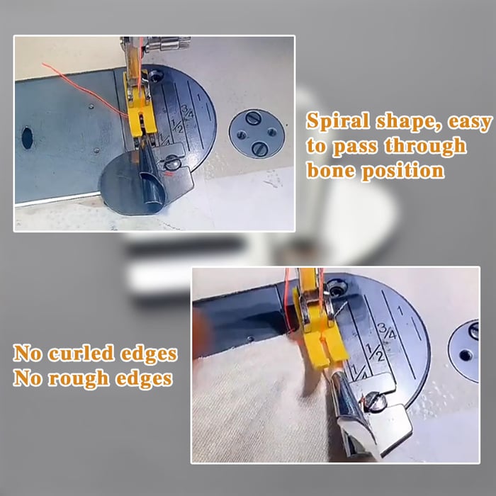 Frendorf | SeamlessStitch - Präzise gerollter Säumerfuß