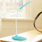 Blaue/Rosa/Weiße LED Schreibtischlampe Zeitgenössischer Stil Plastik Tischlampe für Nachttisch Studium