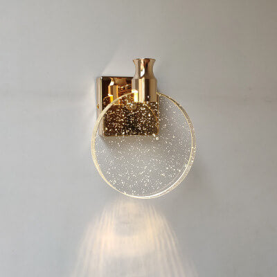 Frendorf | BubbleLux – Nordic Crystal LED Wandleuchte | Modernes Design | Warmes & Weißes Licht | Blaseneffekt