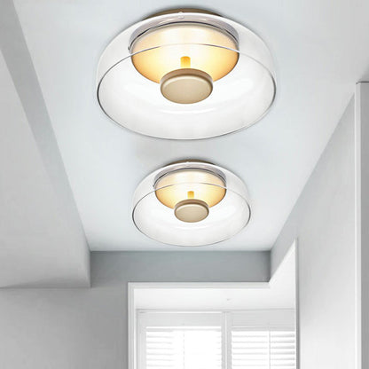 Frendorf | LED-Unterputz-Deckenleuchte, moderne Glas-Eingangs-Unterputz-Lampenfassung
