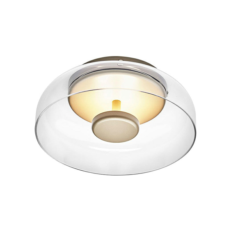 Frendorf | LED-Unterputz-Deckenleuchte, moderne Glas-Eingangs-Unterputz-Lampenfassung