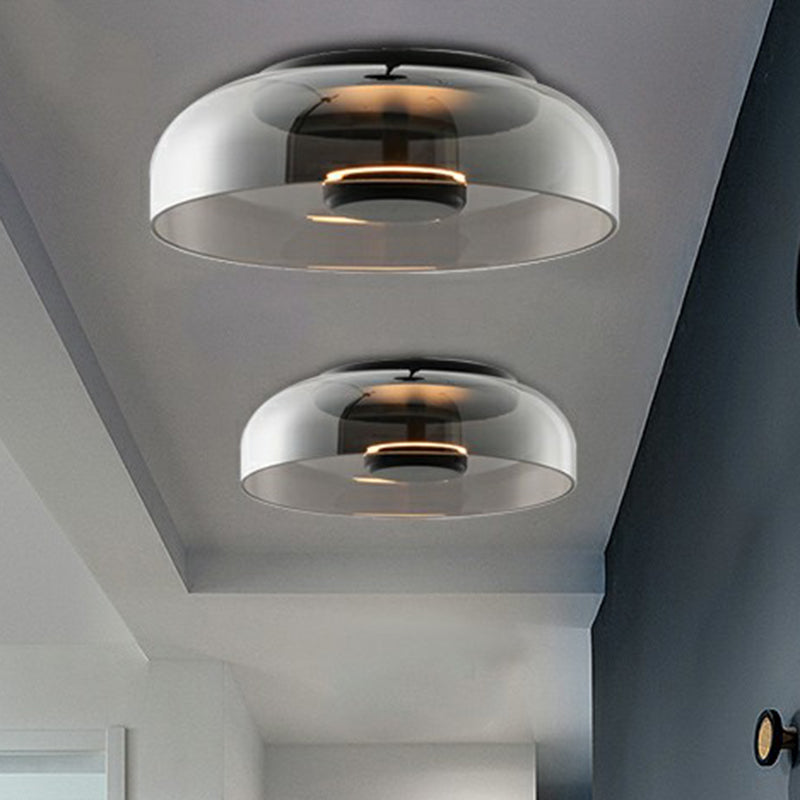 Frendorf | LED-Unterputz-Deckenleuchte, moderne Glas-Eingangs-Unterputz-Lampenfassung