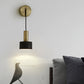 Frendorf | Postmoderne Kleine Wandhängende Lampe Metallic Einzel-Glühbirne Nachttisch Lesewandlampe