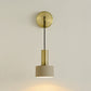 Frendorf | Postmoderne Kleine Wandhängende Lampe Metallic Einzel-Glühbirne Nachttisch Lesewandlampe