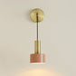 Frendorf | Postmoderne Kleine Wandhängende Lampe Metallic Einzel-Glühbirne Nachttisch Lesewandlampe