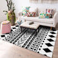 Frendorf | Designer Wohnzimmer Teppich Mehrfarbig Geometrisches Muster Innen Teppich Polypropylen Antirutsch-Unterseite Bereichsteppich