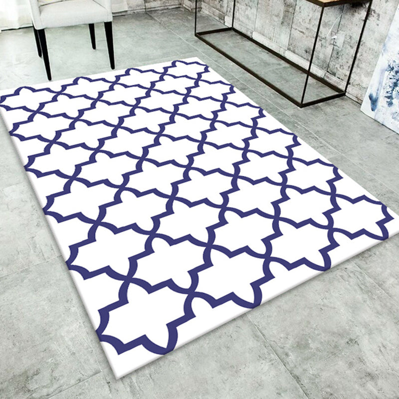 Frendorf | Eenvoudig Woonkamer Tapijt Meerdere Kleur Geometrische Print Binnen Tapijt Antislip Ondergrond Huisdiervriendelijk Gebied Tapijt