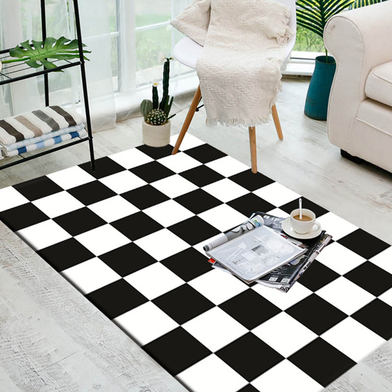 Frendorf | Eenvoudig Woonkamer Tapijt Meerdere Kleur Geometrische Print Binnen Tapijt Antislip Ondergrond Huisdiervriendelijk Gebied Tapijt