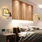 Frendorf | Decoratieve Lusvormige Wandlamp Metalen LED Wandlamp met Spot en Plantenpot in Zwart-Wit