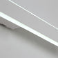 Lineare Vanity Lampe Zeitgenössische Acryl Led Weiße Badezimmer Spiegel Scheinwerfer in Weiß/Warmes Licht, 16"/23.5"/31.5" Breit