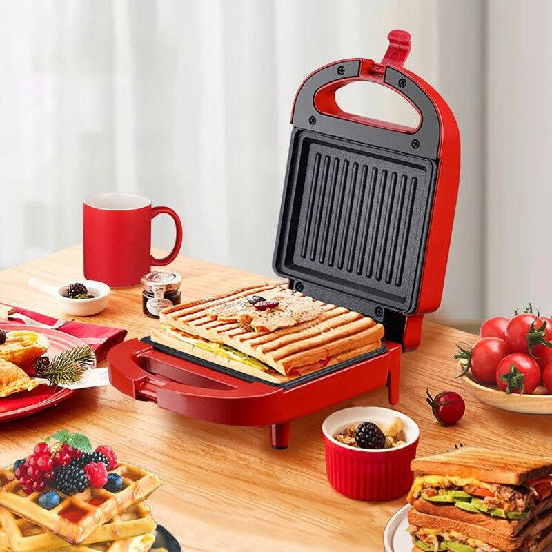 Frendorf | 2-in-1 Sandwichmaker & Toaster | Antihaftbeschichtete Auto-Verschlussplatten für schnelle Frühstücke, Snacks & einfache Reinigung