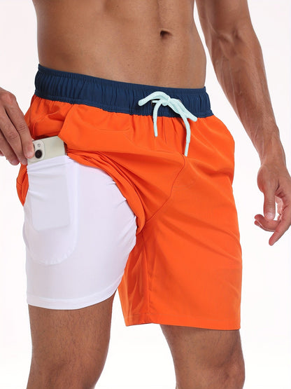 Frendorf | Badehose | Schnell trocknende Stretch-Shorts für Männer mit Handytasche