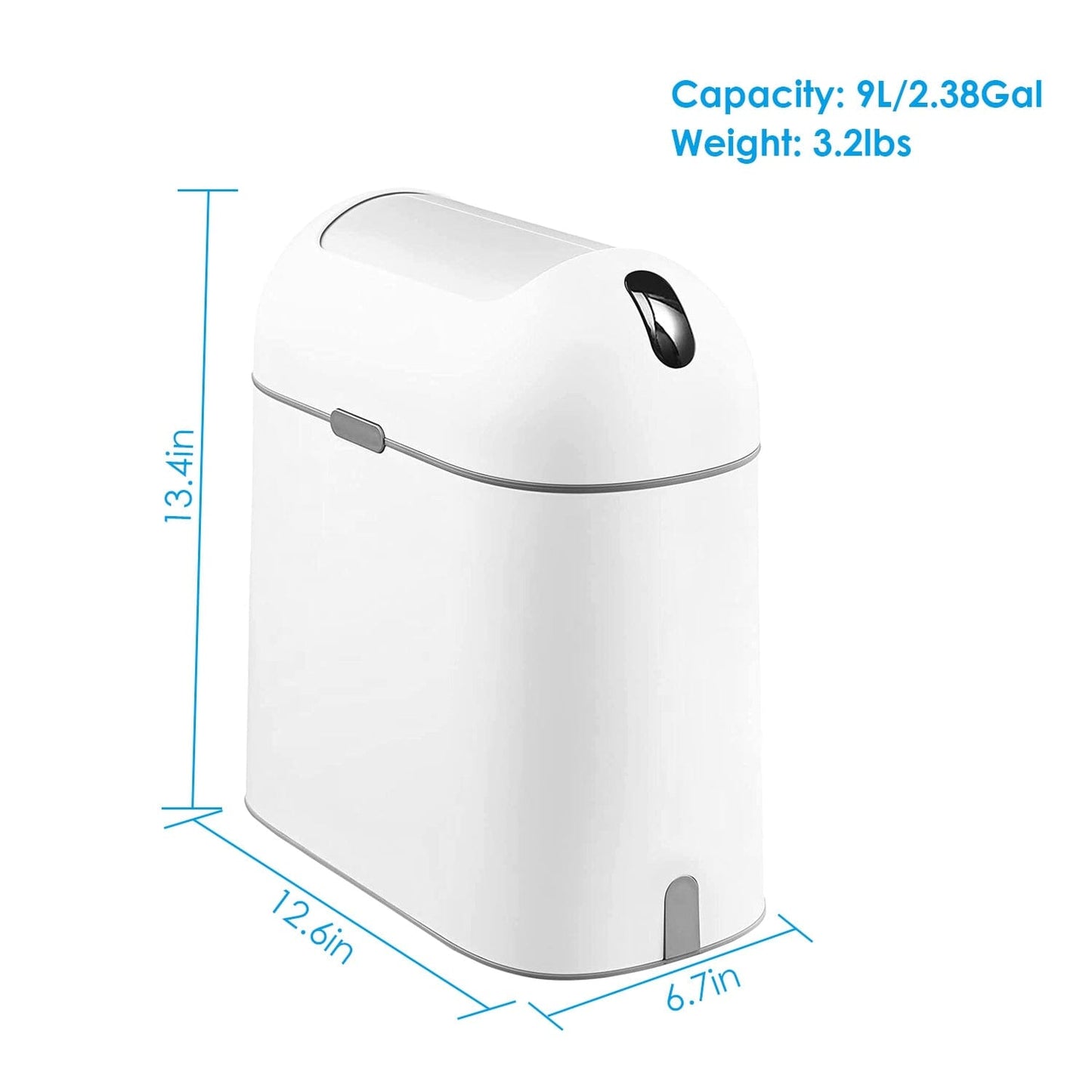 Frendorf | 2,38 Gal/9L Automatischer Mülleimer
