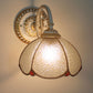 Frendorf | 1-Hoofdschaal Wandlamp Tiffany-stijl Handgemaakt Glazen Wandlamp voor Woonkamer