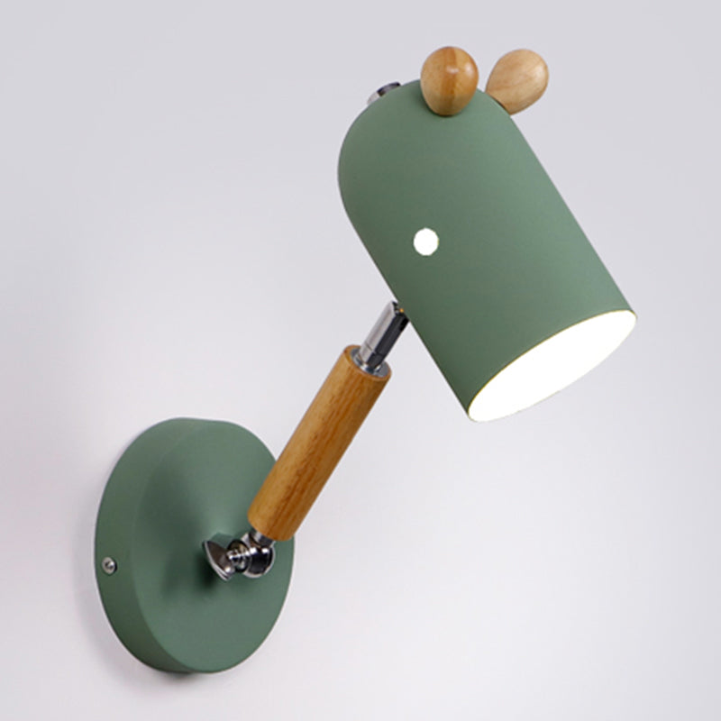 Frendorf | Nordic Deer Wandverlichting Fixture Metaal 1 Lamp Slaapkamer Leeslamp met Swingarm