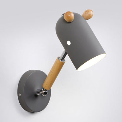 Frendorf | Nordic Deer Wandverlichting Fixture Metaal 1 Lamp Slaapkamer Leeslamp met Swingarm
