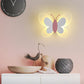 Dekorative Schmetterlings-Wandlampe Acryl Kinderzimmer LED Wandmontage Lampe