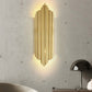 Frendorf | 16"/19.5" Breite Rohr Wandlampe Traditionell Metall 4 Köpfe Gold Wandleuchte für Wohnzimmer