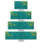 Chinoiserie Floral Printed Rug Mehrfarbiger PVC-Bereichsteppich Rutschfeste Rückseite Haustierfreundlicher Innenbereichsteppich für das Schlafzimmer