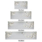 Chinoiserie Floral Printed Rug Mehrfarbiger PVC-Bereichsteppich Rutschfeste Rückseite Haustierfreundlicher Innenbereichsteppich für das Schlafzimmer