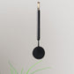 Frendorf | 1/2 lampen rohr wandlampe tradition metall wandleuchte in schwarz/messing für das esszimmer
