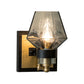 Frendorf | Metalen Kaarsen Sconces Lamp Traditie 1 Gloeilamp Zwarte Wandverlichting Armatuur met Urn Rookglas Schaduw