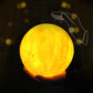 Kreative Mini Wiederaufladbare 3D Gedruckte Mond 1-Licht LED Tischlampe