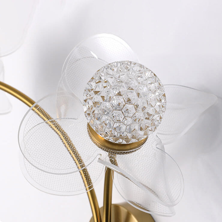 Frendorf | LotuGlow Kreative Lotus LED Wandleuchte | Acryl | Blumen Design | Dekorative Beleuchtung