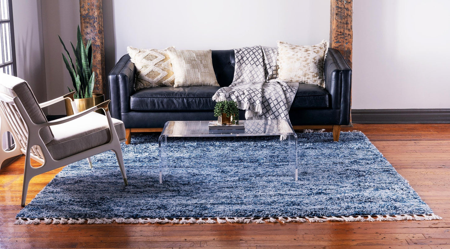 Frendorf | Marlea Hochflor Teppich mit Meliertem Design | Weich & Gemütlich | Perfekt für Wohnzimmer & Schlafzimmer