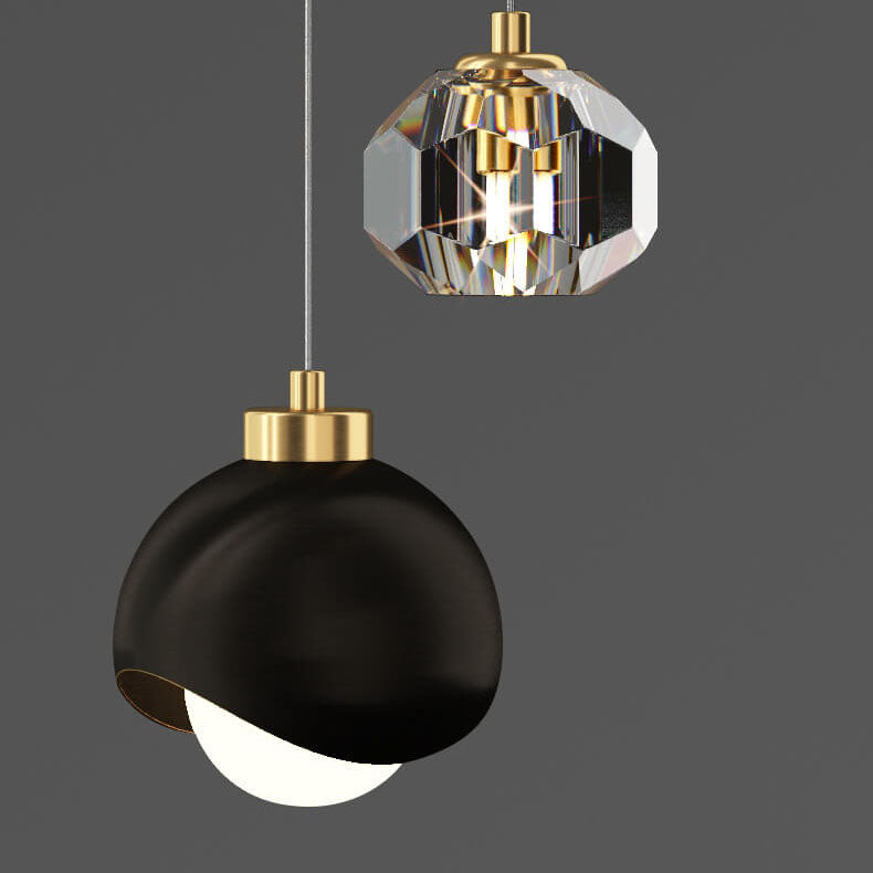 Frendorf | AstraLux Island LED Pendelleuchte | Modern | Luxus Design | Eisen und Messing | Deko für Zuhause